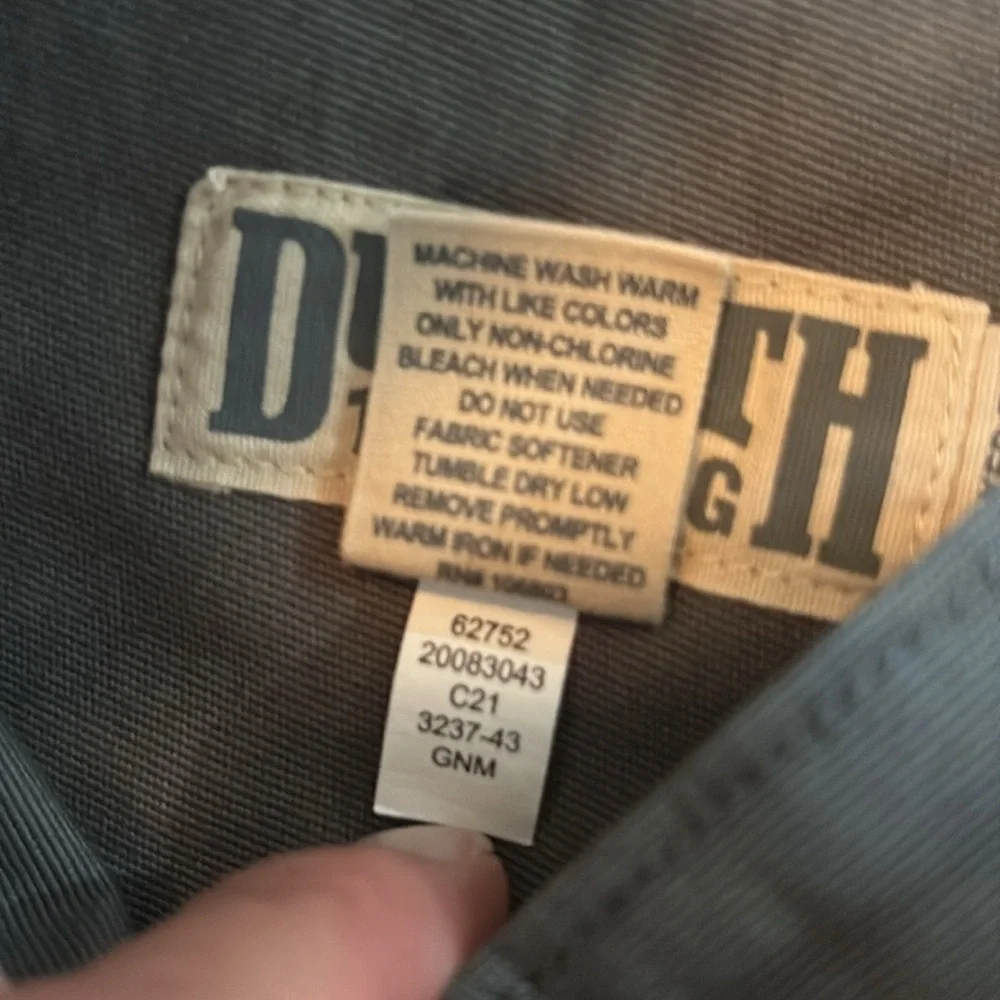 Duluth men’s flex fire hose pants 44 X 32. Green. Like new - Picture 9 of 9